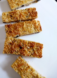 Healthy Snack-Coconut Bars