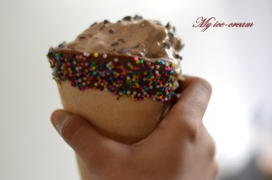 Home made Ice- Cream Cone