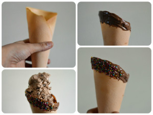 Home made Ice- Cream Cone