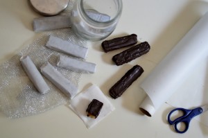 Homemade Twix bars