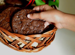 Chocolate fudge cookies