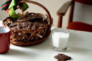 Chocolate fudge cookies