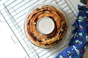 Cinnamon Roll Christmas Wreath