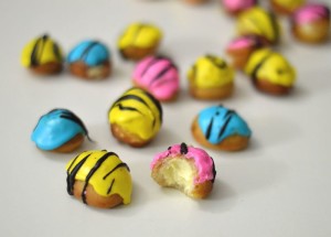 Donut bites - Party food idea