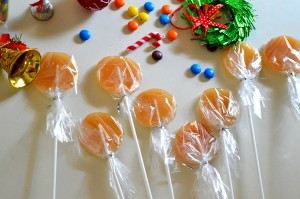 Homemade Alpenliebe Lollies