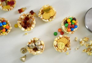 Caramel PopCorn Candy Cups