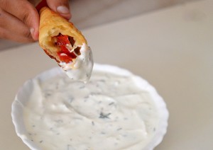 Mini Calzone Snack - Vegetarian Recipe