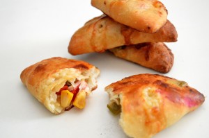 Mini Calzone Snack - Vegetarian Recipe