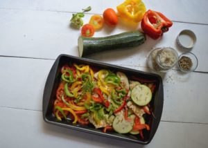 Ratatouille Maggi in a bowl