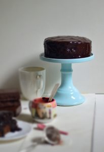 Extra moist chocolate cake