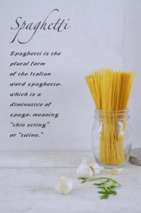 Garlic butter white wine pasta 