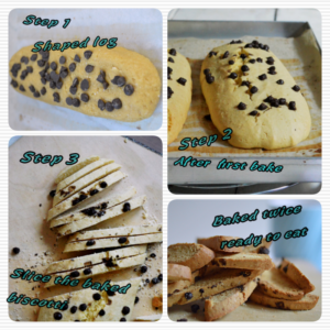 Coconut biscotti