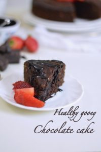 Healthy Gooey Chocolate Cake