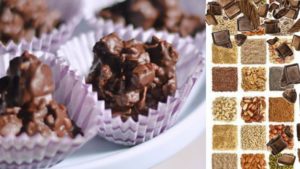 Nuts and Seeds Chocolate Clusters