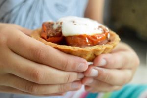 Tomato Cream Cheese Tart