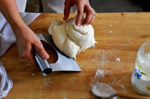 kneading dough
