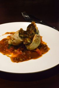 Apple themed dinner with US Apple Export Council