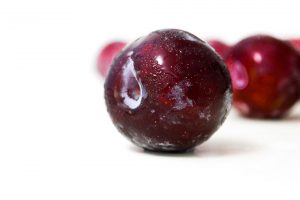 plums food styling