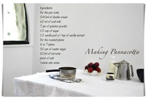 Pannacotta recipe