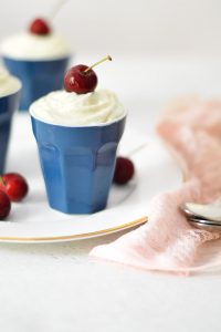 Eggless White Chocolate Mousse