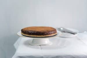 No bake chocolate silk cake