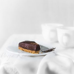 No bake chocolate silk cake
