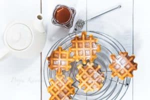 food photography Waffles