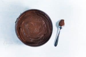 No bake chocolate silk cake
