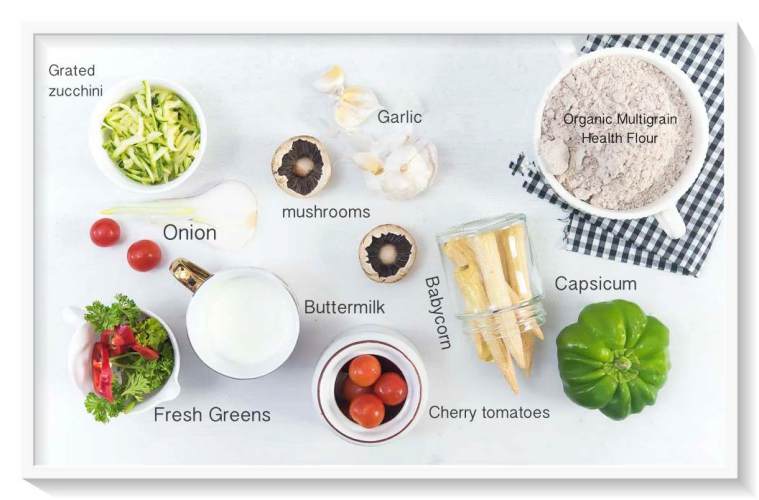 Healthy Savoury Pancakes