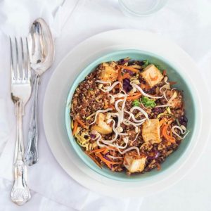 Teriyaki Red Quinoa