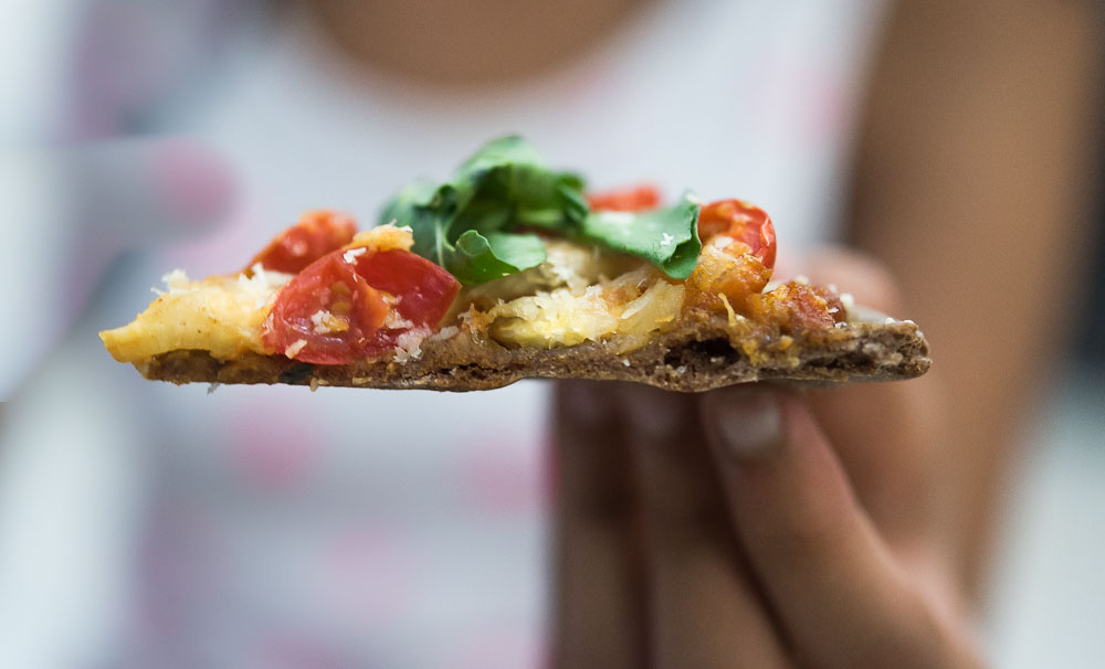 Health flour pizza base
