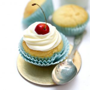 Eggless Buttercream Cupcakes