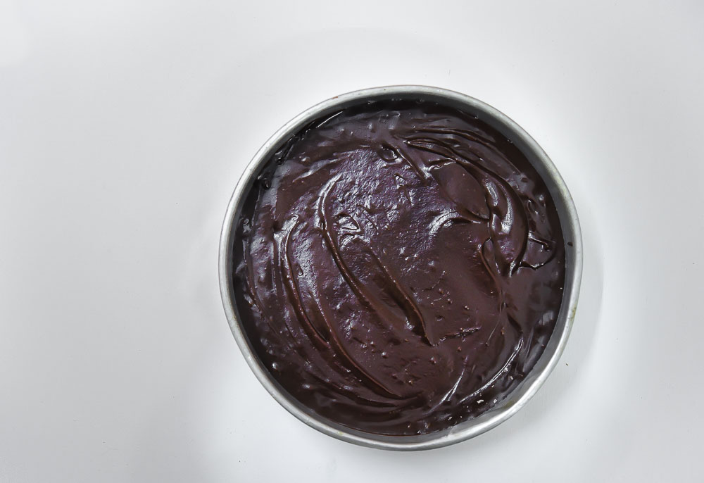 Chocolate Fudge Cake Eggless Recipe