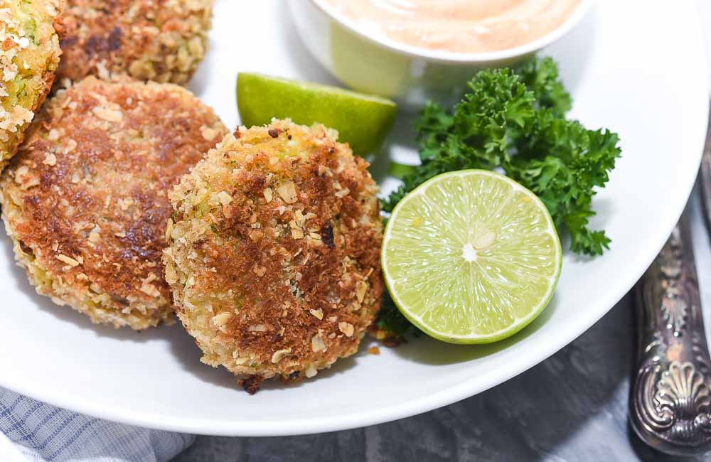 Lentil Broccoli Kababs with Tandoori Yogurt Mayo